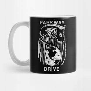 Vintage parkway drive skull Mug